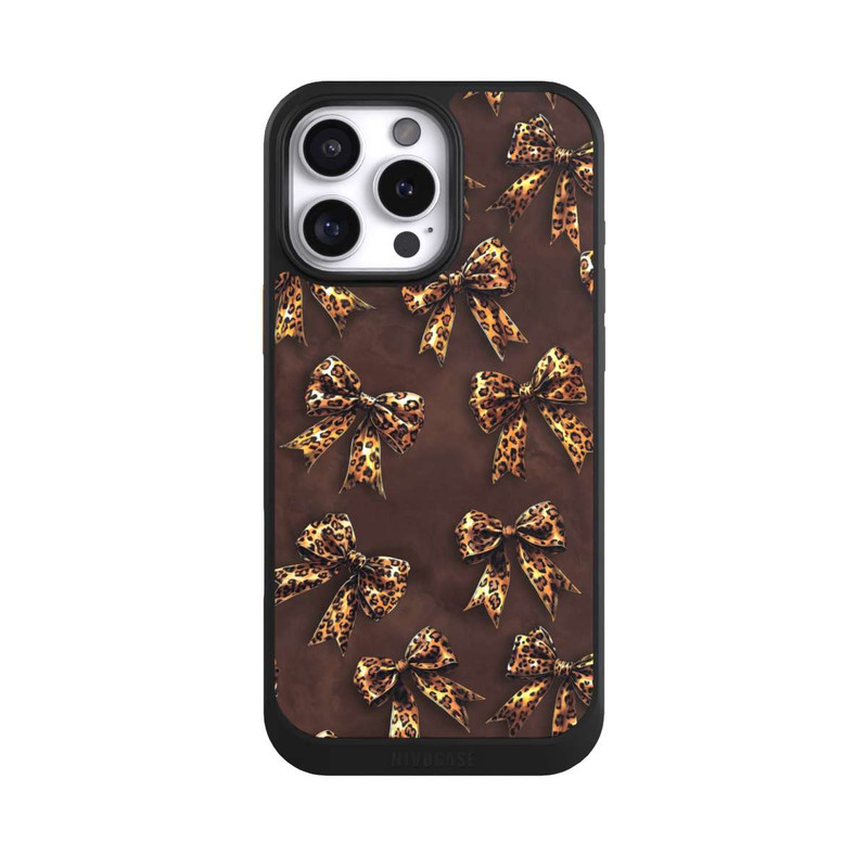 iPhone 16 Pro Max NIVOcore Bows Wild Cheetah