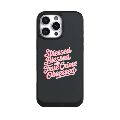 Apple iPhone 16 Pro Max NIVOcore Stressed Blessed and True Crime Obsessed