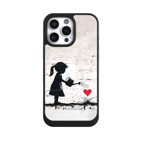 Apple iPhone 16 Pro Max NIVOcore Girl Watering Bunch of Flowers 