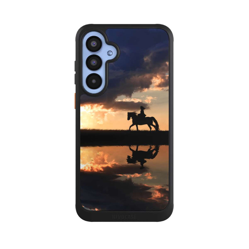 Galaxy A55 5G NIVOcore Ausritt im Sonnenuntergang