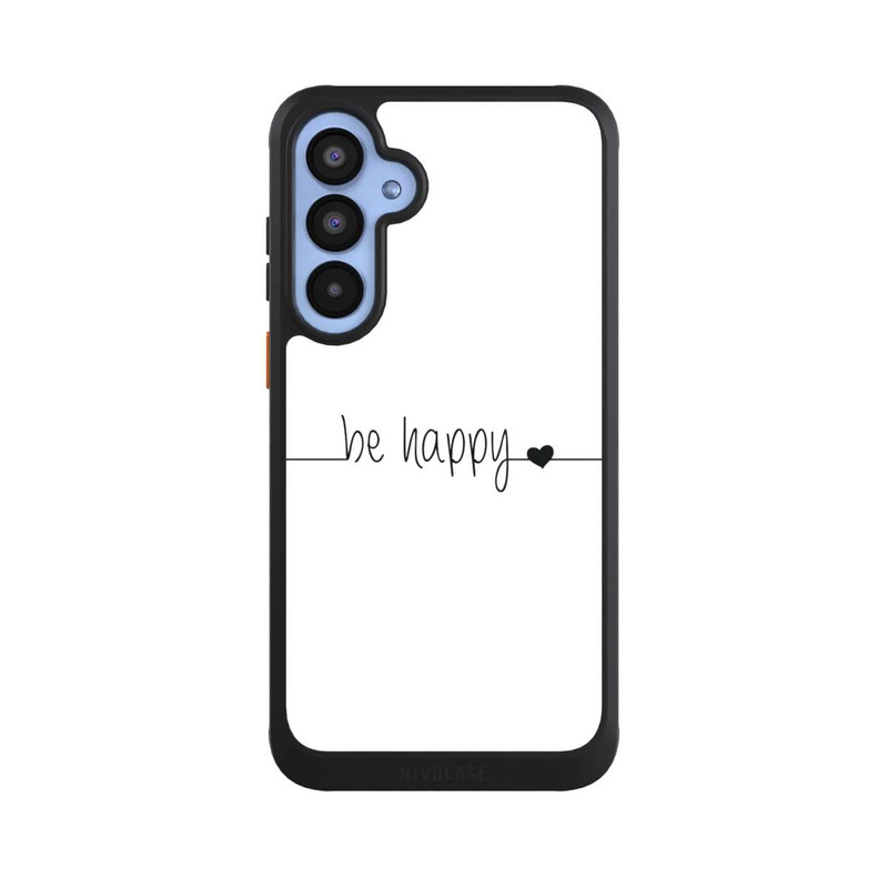 Galaxy A55 5G NIVOcore Be Happy White Background