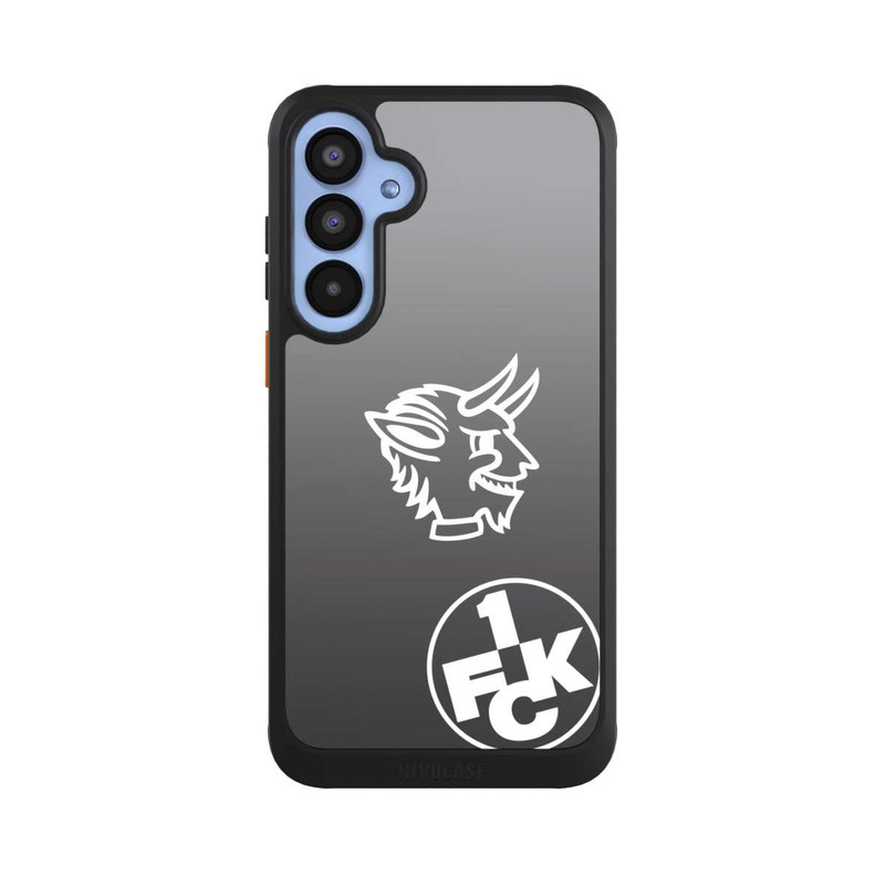 Galaxy A55 5G NIVOcore Teufelskopf FCK auf Schwarz