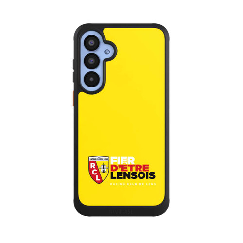 Samsung Galaxy A55 5G NIVOcore Fond Logo RCL Jaune