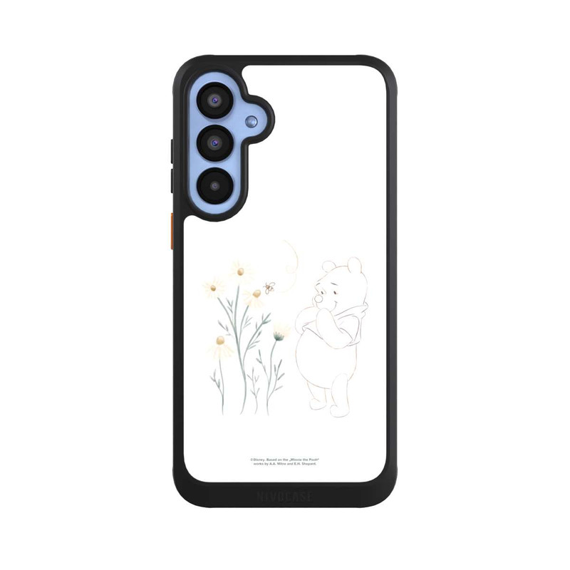 Galaxy A55 5G NIVOcore Winnie Puuh sieht sich Gänseblümchen an