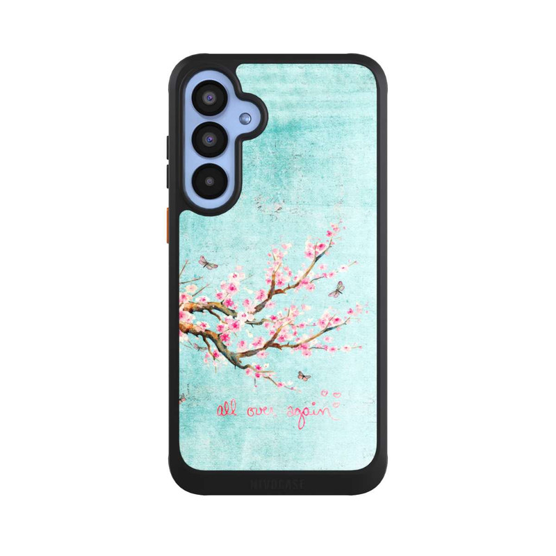 Galaxy A55 5G NIVOcore Kirschblütenbaummuster Blau