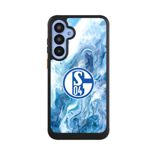 Samsung Galaxy A55 5G NIVOcore Schalke 04 Flüssig Blau