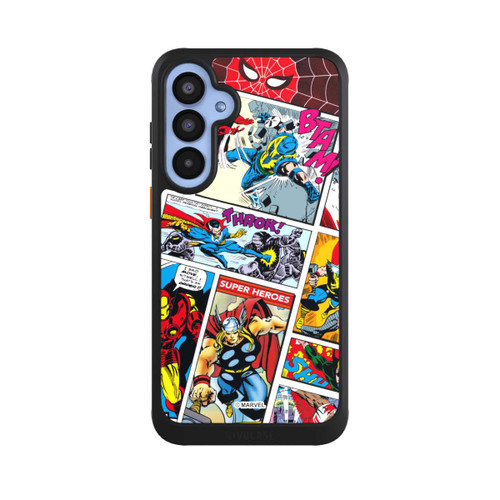 Samsung Galaxy A55 5G NIVOcore Marvel Retro Comic Blue
