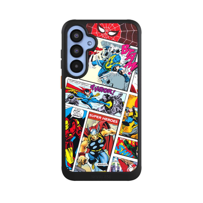 Galaxy A55 5G NIVOcore Marvel Retro Comic Blue