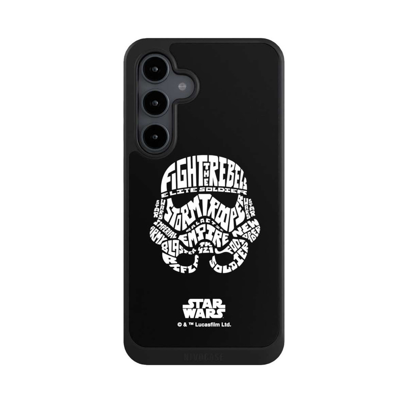 Galaxy S24 FE NIVOcore Storm Trooper Typo Graphique