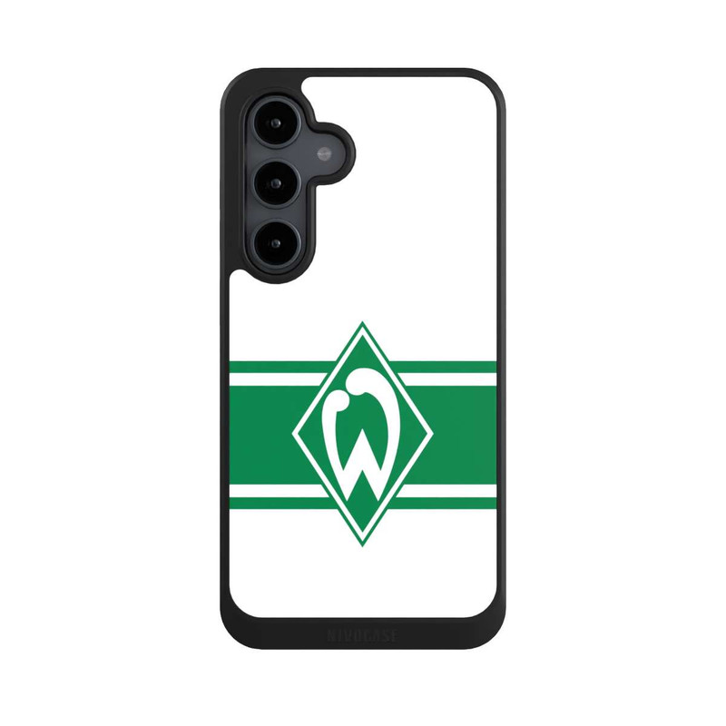 Galaxy S24 FE NIVOcore Werder Stripes White