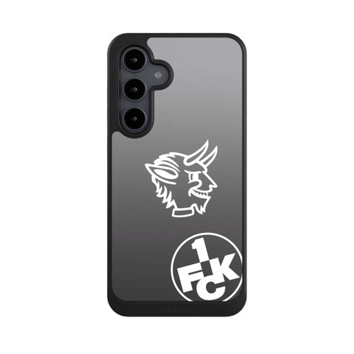 Samsung Galaxy S24 FE 5G NIVOcore Teufelskopf FCK auf Schwarz