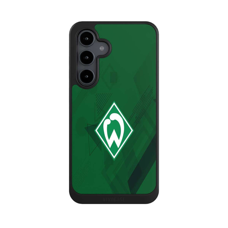Galaxy S24 FE NIVOcore Grüne Grafikelemente - Werder Bremen