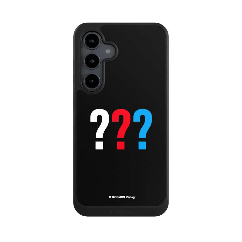Galaxy S24 FE NIVOcore Drei Fragezeichen Logo