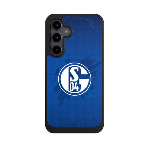 Samsung Galaxy S24 FE 5G NIVOcore Schalke 04 Farbe Fleck Blau