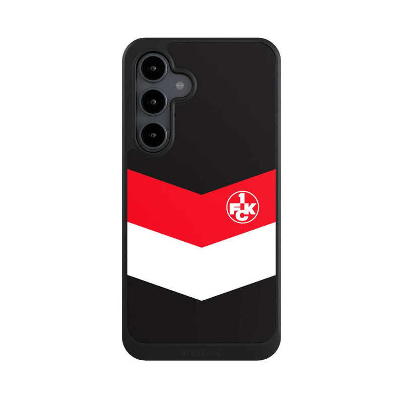 Galaxy S24 FE NIVOcore 1.FCK Blockstreifen Design