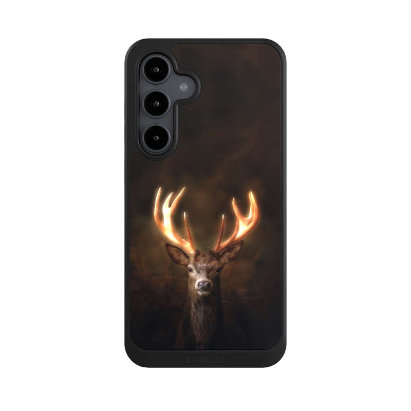 Galaxy S24 FE NIVOcore Hirsch Goldenes Geweih