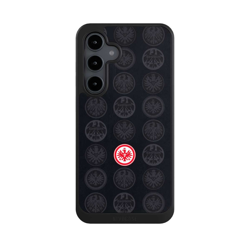Galaxy S24 FE NIVOcore Eintracht Frankfurt Logo Pattern