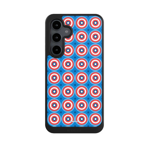Samsung Galaxy S24 FE 5G NIVOcore Captain American Shield Pattern