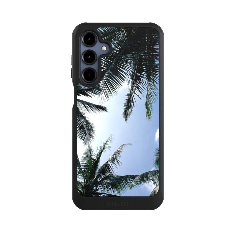 Galaxy A16 5G NIVOcore Vue sur Palmiers