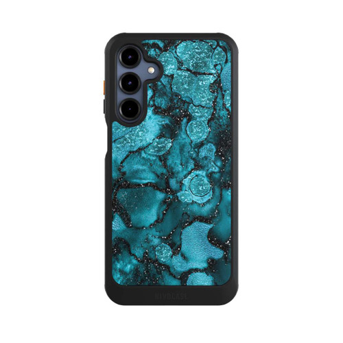 Samsung Galaxy A16 5G NIVOcore  Blauer Glitzerlook