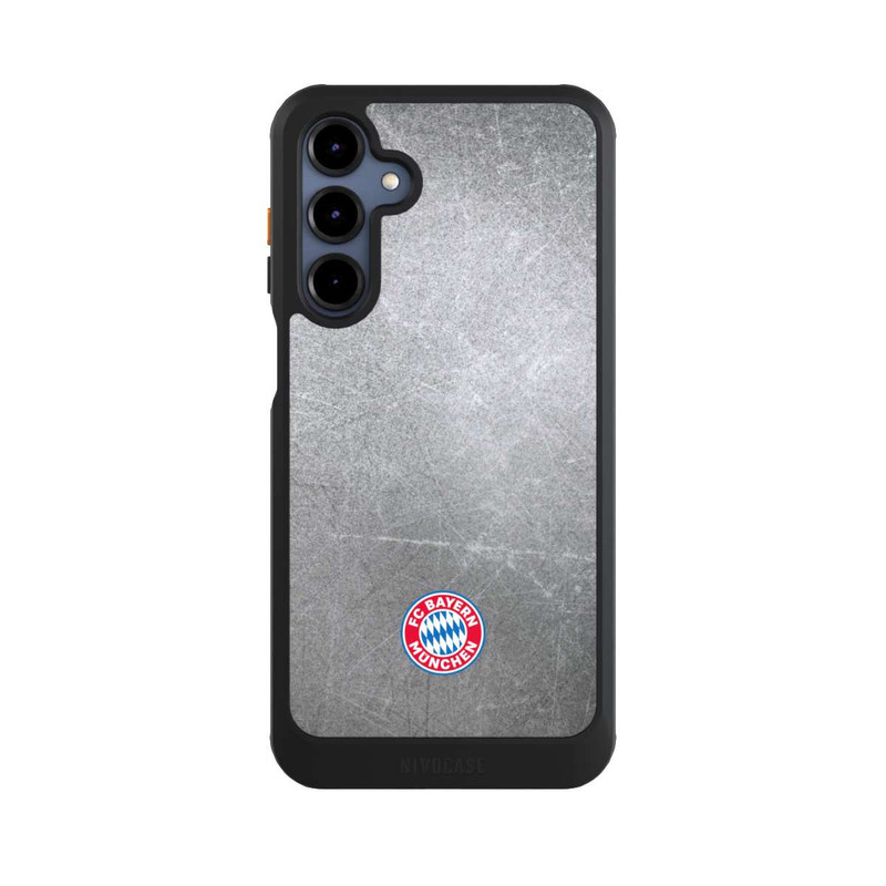 Galaxy A16 5G NIVOcore Classic FCB Logo - colorful on metal look