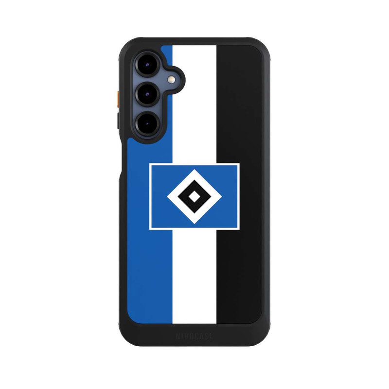 Galaxy A16 5G NIVOcore HSV Streifen - Blau-Weiß-Schwarz