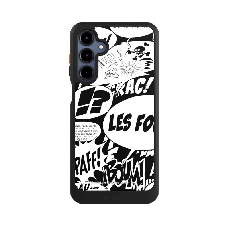 Galaxy A16 5G NIVOcore Speech Bubbles Asterix Black