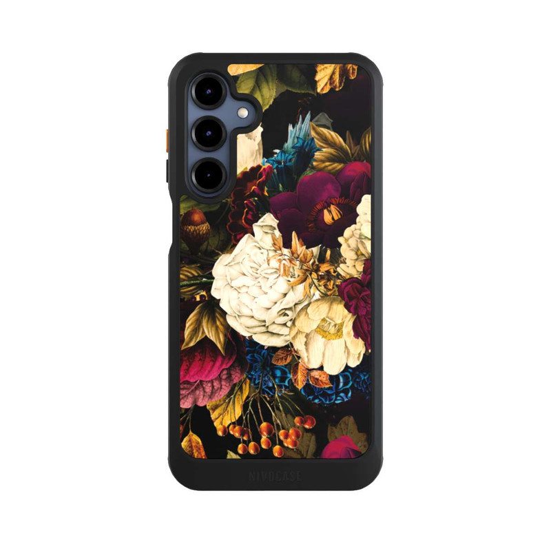 Galaxy A16 5G NIVOcore Dunkle Vintage Blumen