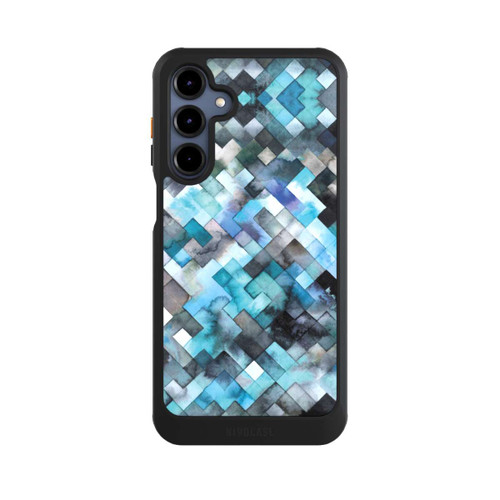Samsung Galaxy A16 5G NIVOcore stimmungsvolles geometrisches Muster blau