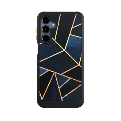 Samsung Galaxy A16 5G NIVOcore Navy Stein Golddruck