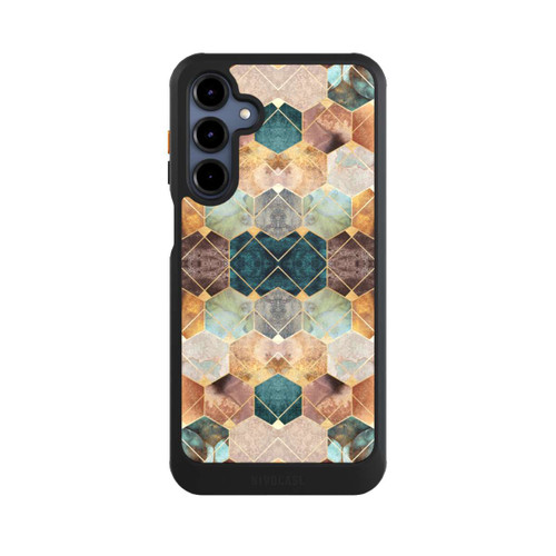 Samsung Galaxy A16 5G NIVOcore Naturfarbene Sechsecke und Diamanten
