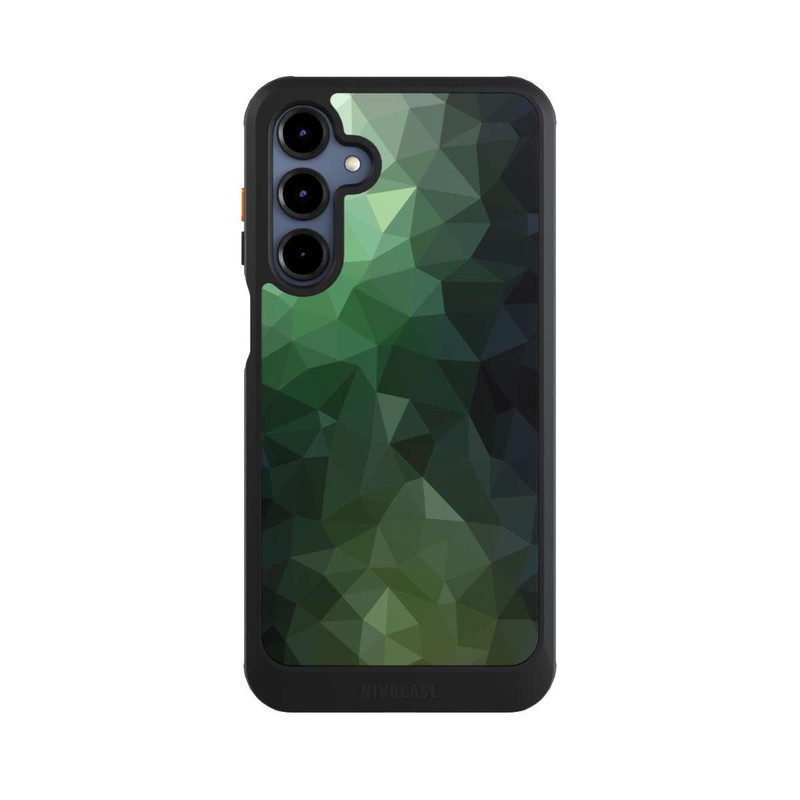 Galaxy A16 5G NIVOcore Polygonal Mosaic Green