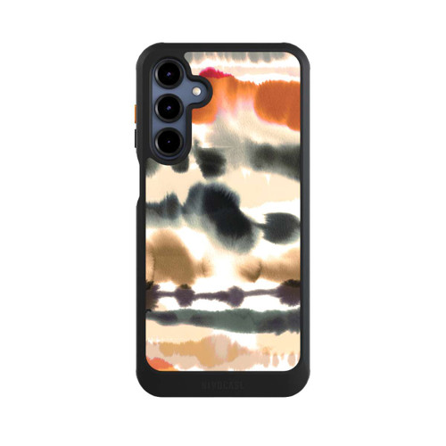 Samsung Galaxy A16 5G NIVOcore Weiche nautische Aquarelllinien Orange