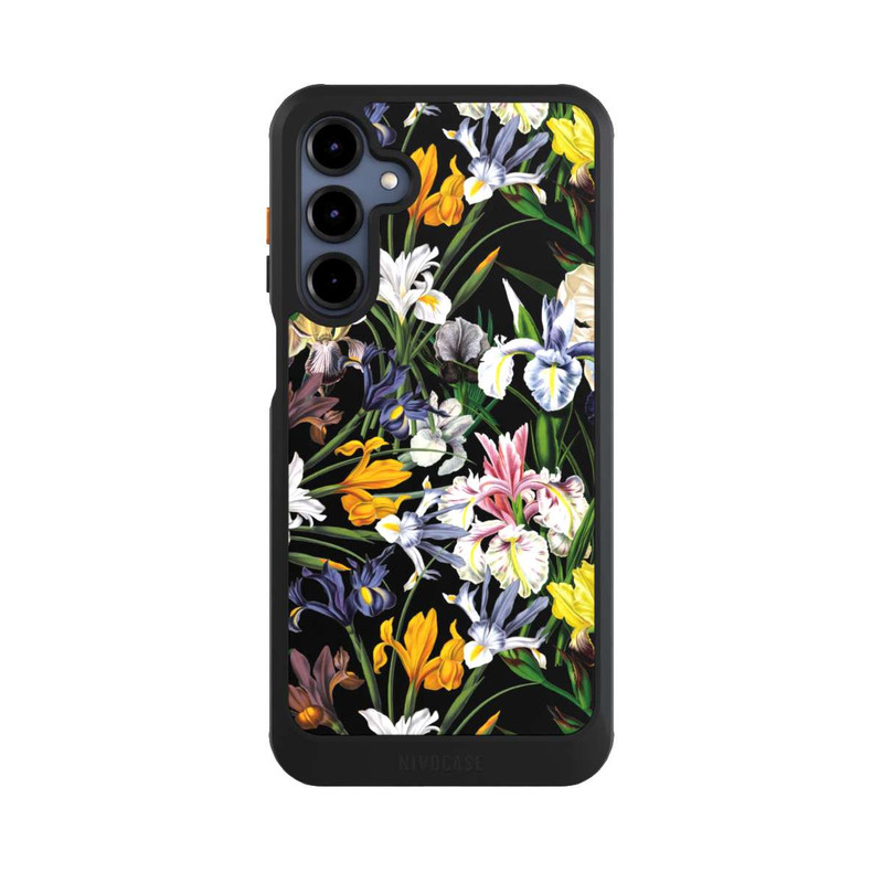 Galaxy A16 5G NIVOcore Dark Wildflower Wallpaper