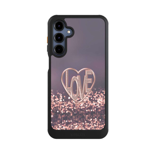 Samsung Galaxy A16 5G NIVOcore LOVE Glitzerrosa
