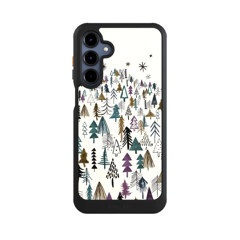 Galaxy A16 5G NIVOcore Bergbäume Wald Lila