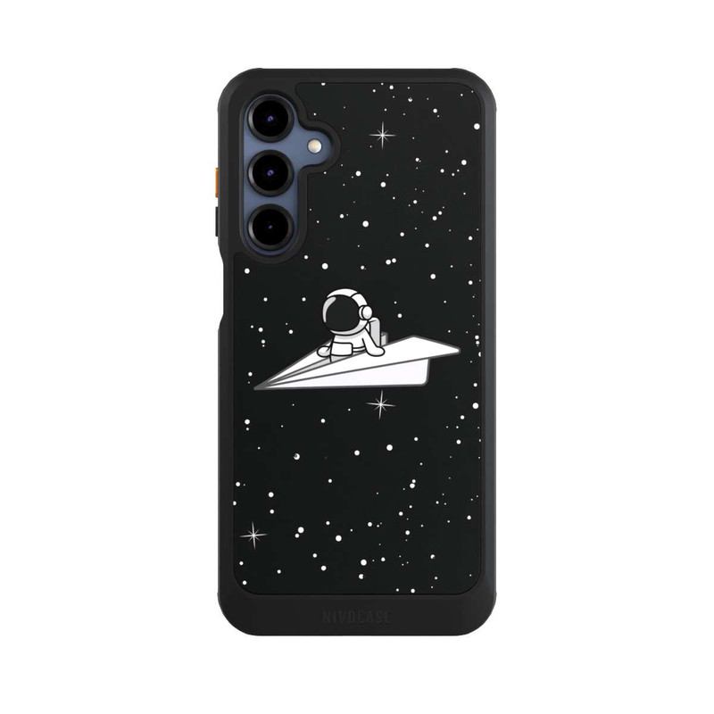 Galaxy A16 5G NIVOcore Astronaut Paper Plane Comic
