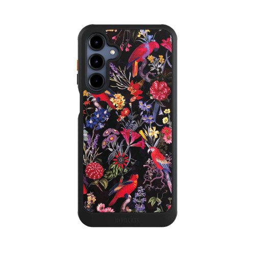 Samsung Galaxy A16 5G NIVOcore Dark Flowers and Parrots