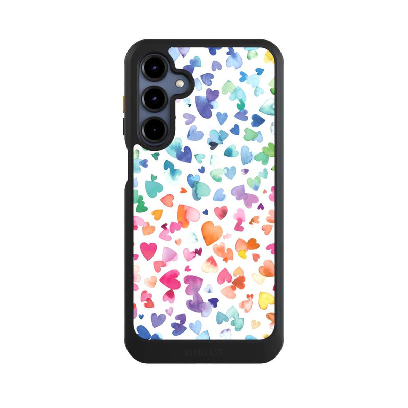 Galaxy A16 5G NIVOcore Liebesherzen aquarell