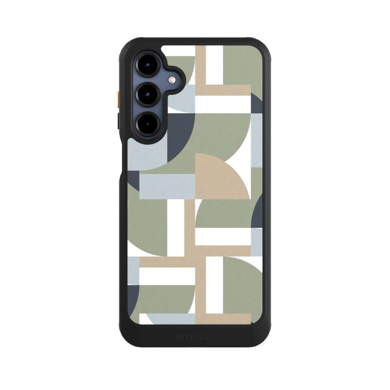Galaxy A16 5G NIVOcore Polygones futuristes du Bauhaus Beige