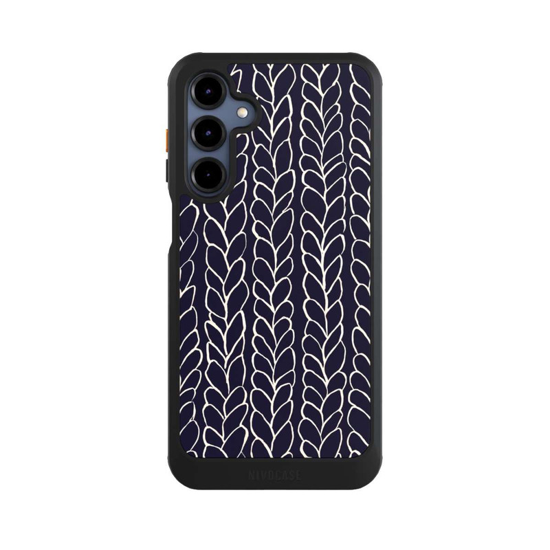 Galaxy A16 5G NIVOcore Tresses En Laine Dessins Marine