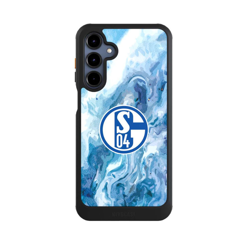 Galaxy A16 5G NIVOcore Schalke 04 Flüssig Blau