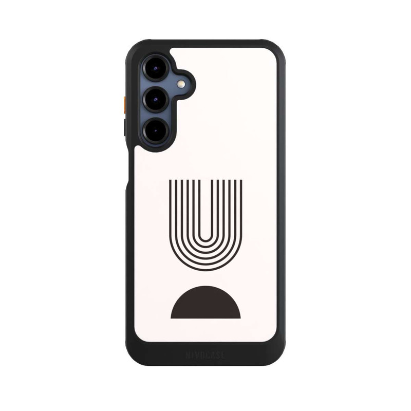 Galaxy A16 5G NIVOcore Moderne Kunst Schwarze Linien