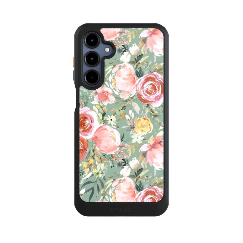 Galaxy A16 5G NIVOcore Pastellfarbener Pfingstrosenstrauß