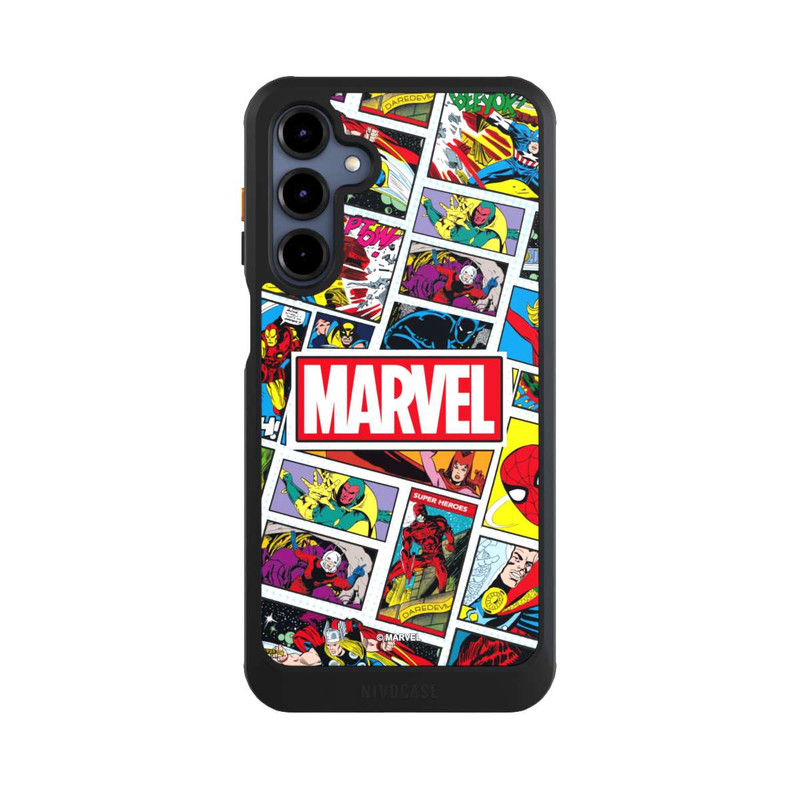 Galaxy A16 5G NIVOcore Marvel Comic Pattern