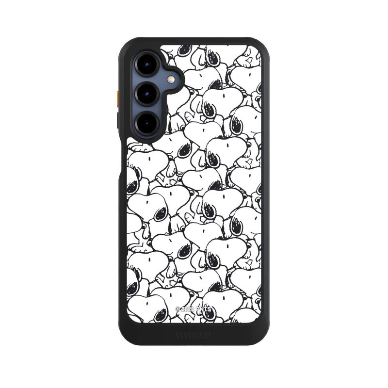 Galaxy A16 5G NIVOcore Snoopy Pattern Noir & Blanc