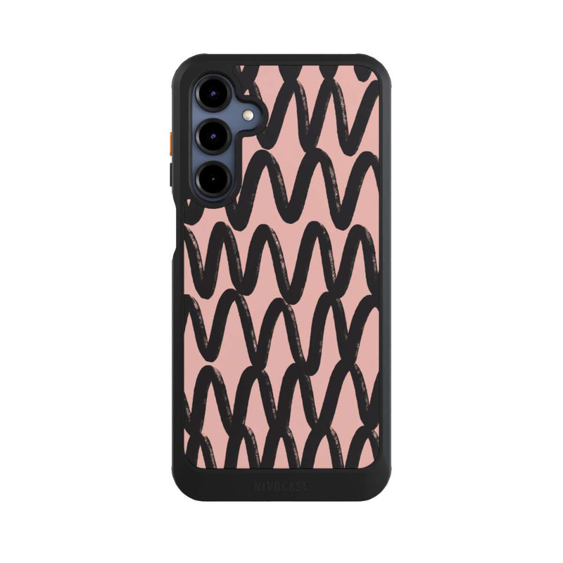 Galaxy A16 5G NIVOcore Schwarzes Zickzack