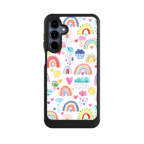 Samsung Galaxy A16 5G NIVOcore Lovely Rainbows Multi Red