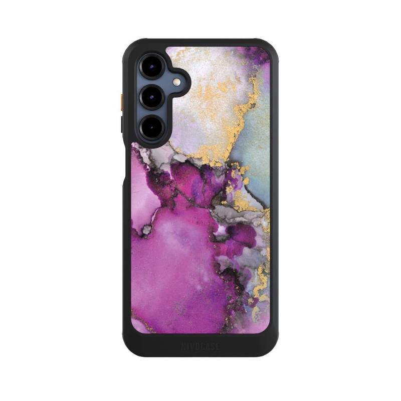 Galaxy A16 5G NIVOcore Alcohol Ink Art Pink