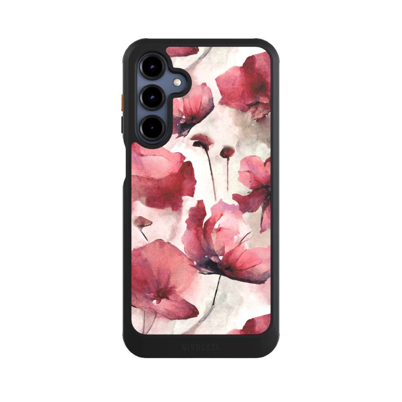 Galaxy A16 5G NIVOcore Wild Poppies Seamless